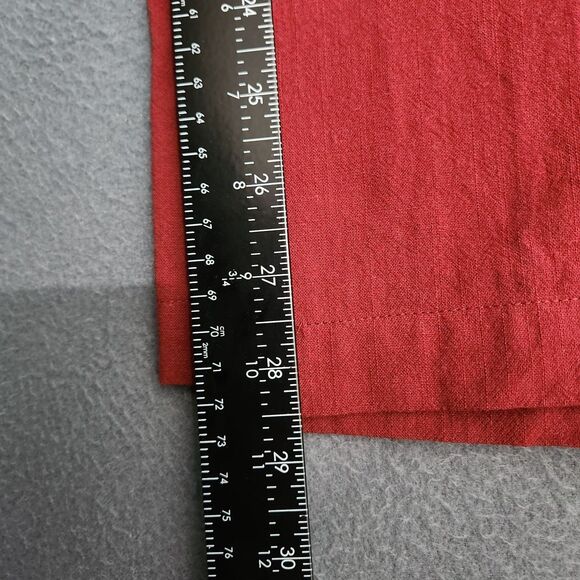 Halara Flex Women 3X Plus Maroon High Waisted Pocket Wide Leg Waffle Work Pants - Picture 7 of 10